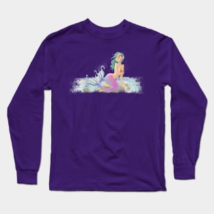 Mermaid Lagoon Long Sleeve T-Shirt